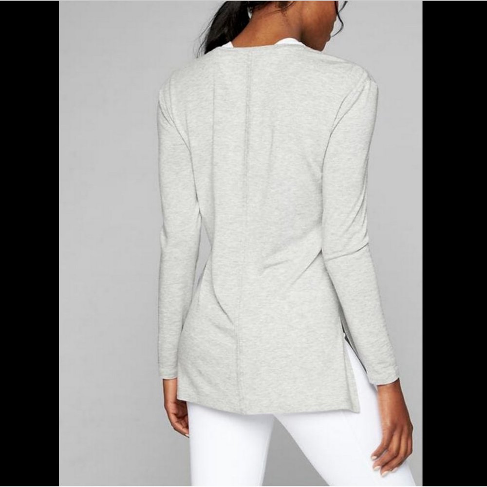 Athleta Black Threadlight Layering Top - image 2